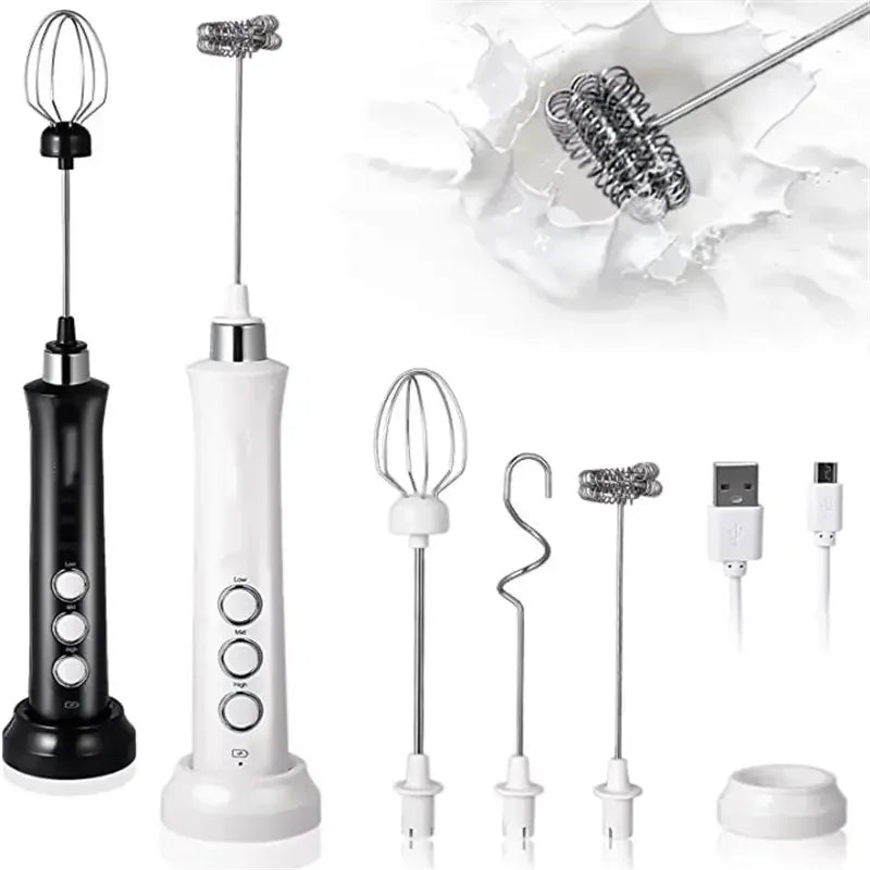 Wireless Milk Frother Rechargeable