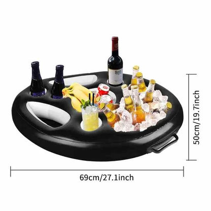 Inflatable 8 Hole Drink Holder